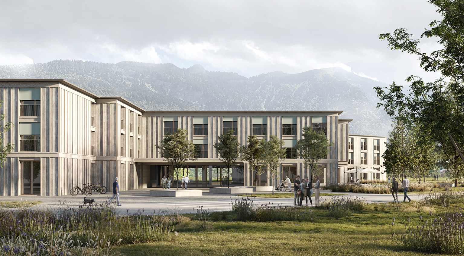 Le lauréat du concours architectural pour l’agrandissement de l’EMS à Bex a été désigné